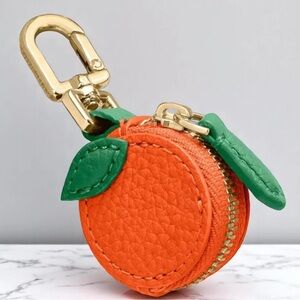 Piper K Orange 🍊 Bag Charm Key Chain